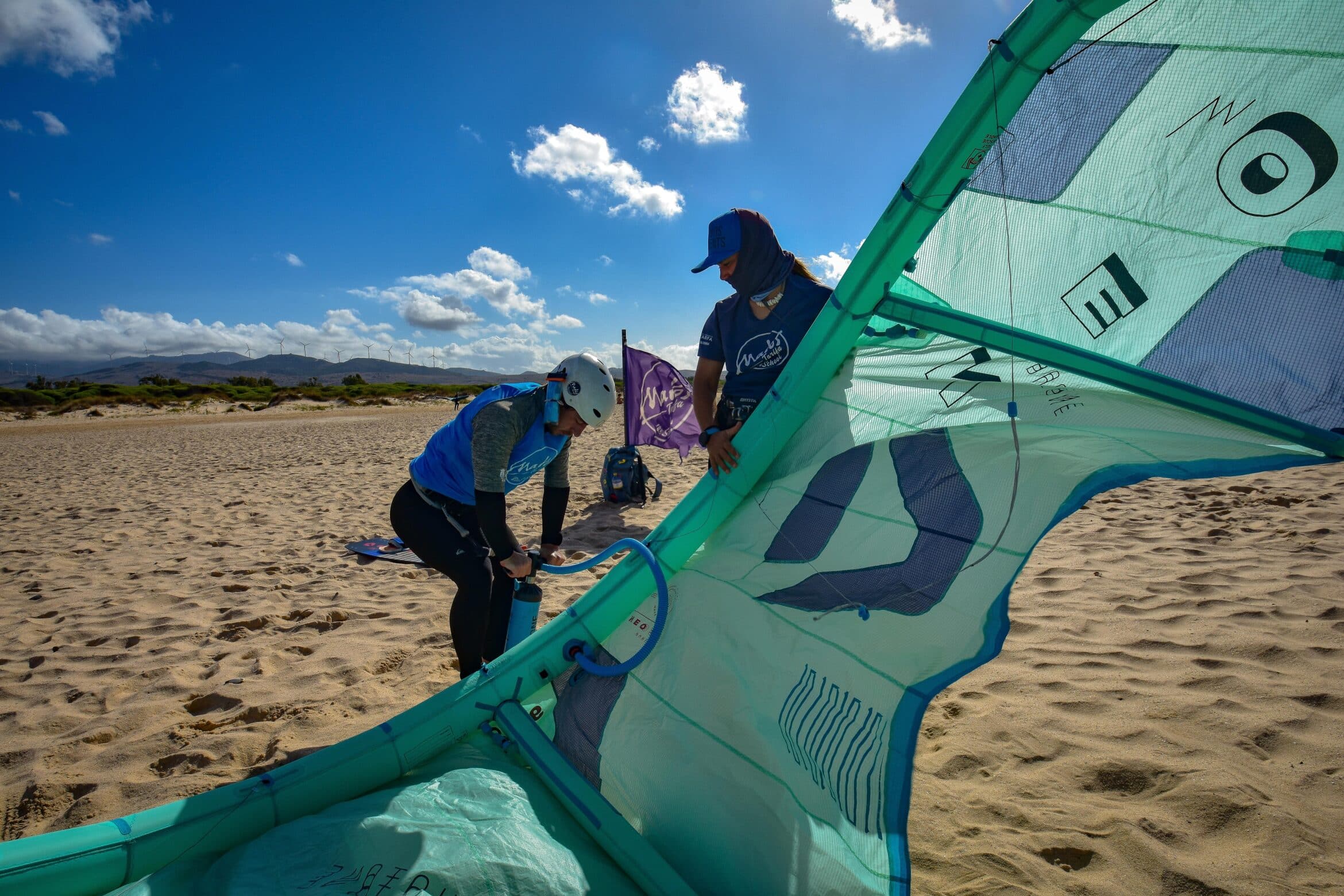 leren kitesurfen in Tarifa