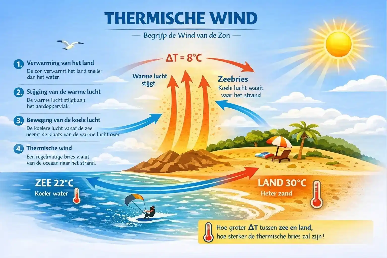 uitleg thermische wind op windguru