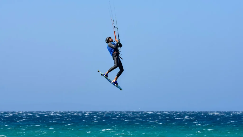 Curso de saltos de kitesurf Tarifa - Matos Tarifa