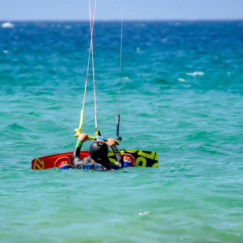 Aprender el Waterstart en kitesurf