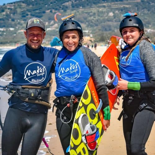 école de kitesurf à Tarfia Matos