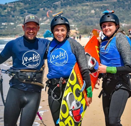 école de kitesurf à Tarfia Matos