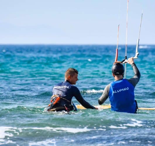 Cours de tiki kitesurf