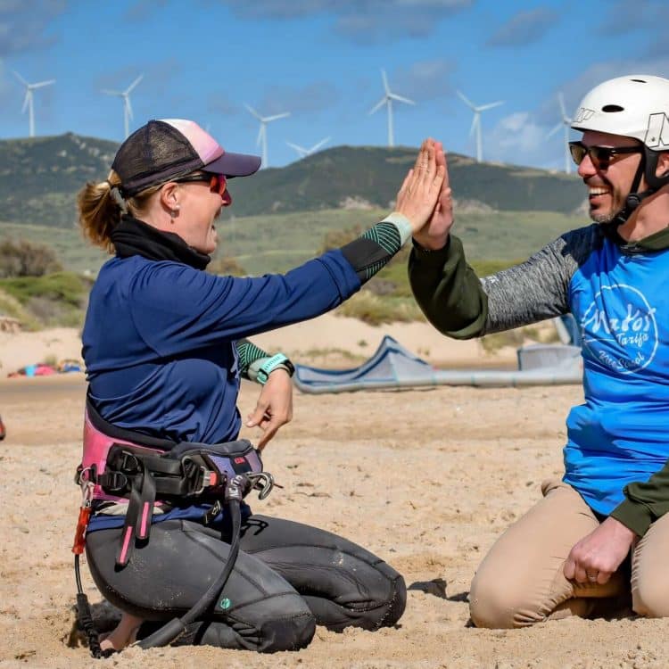 initiation au kitesurf à Tarifa