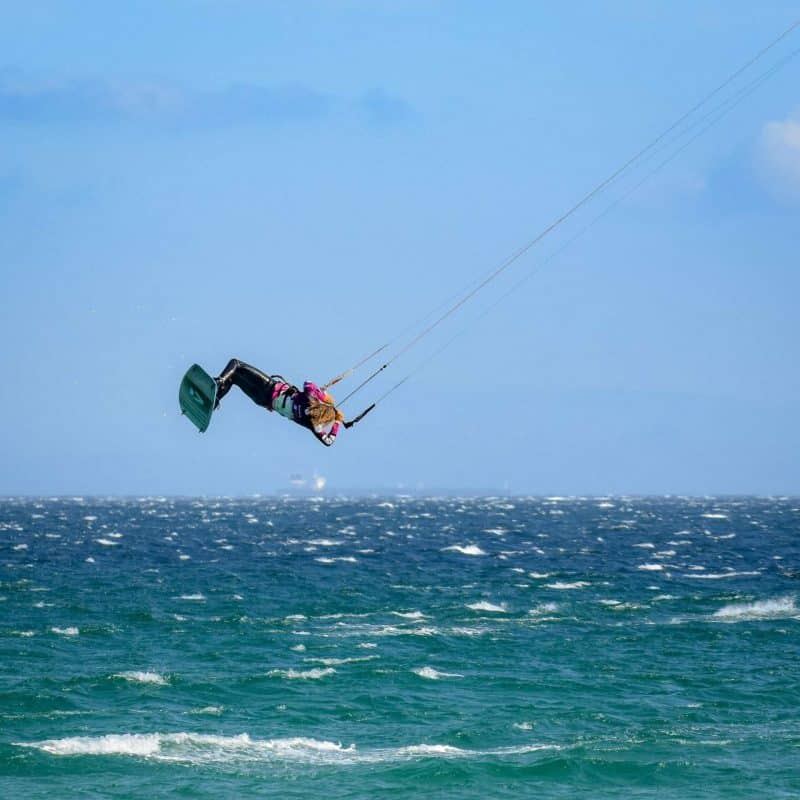 Jump In kitesurfing