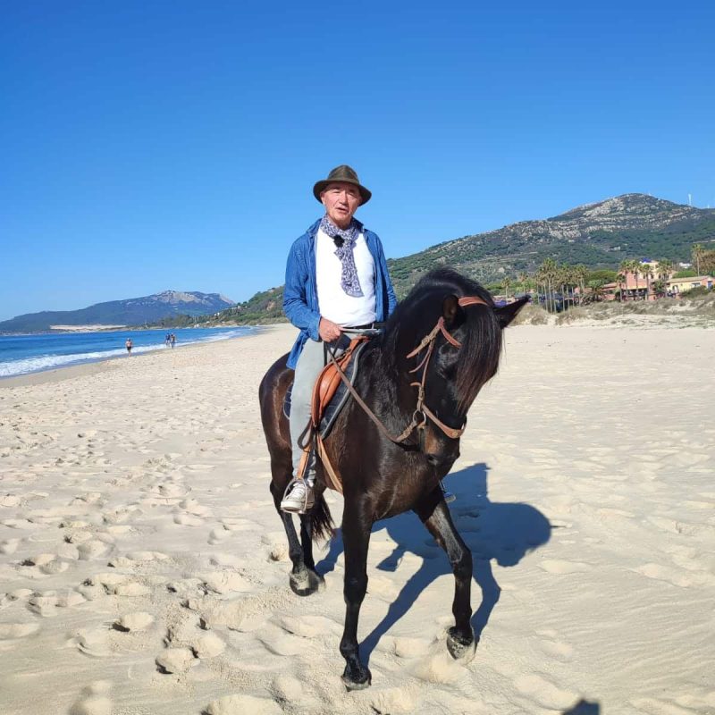 Paardrijden op het strand van Tarifa