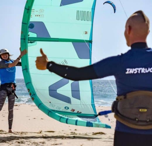 kitesurfing school in Tarifa Matos