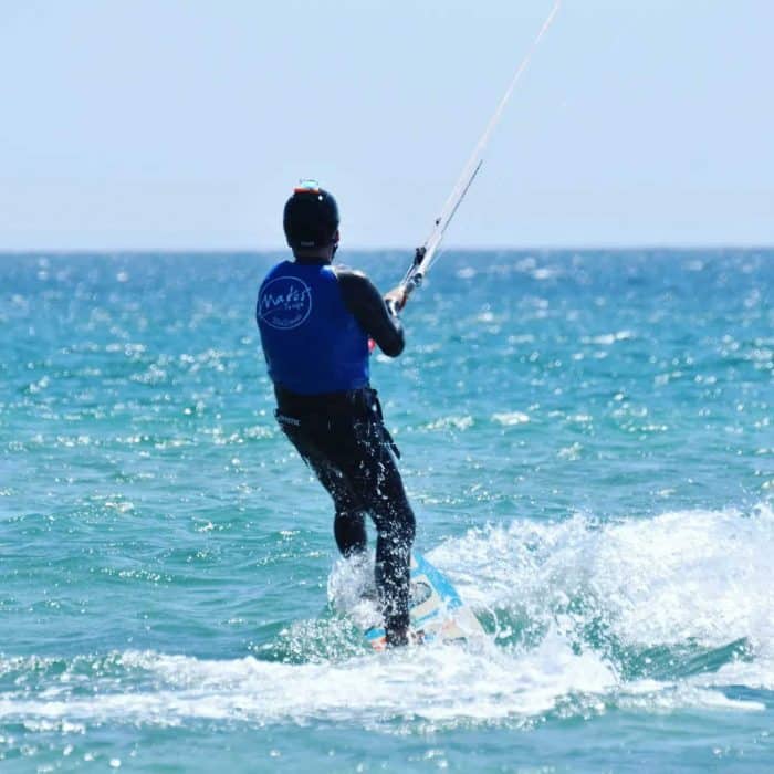 aprender el waterstart en kitesurf