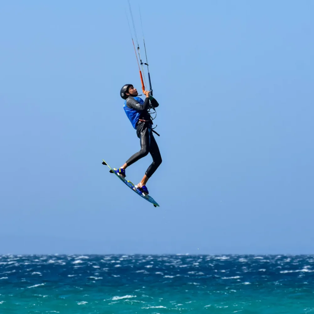 Cours sauts kitesurf Tarifa - Matos Tarifa